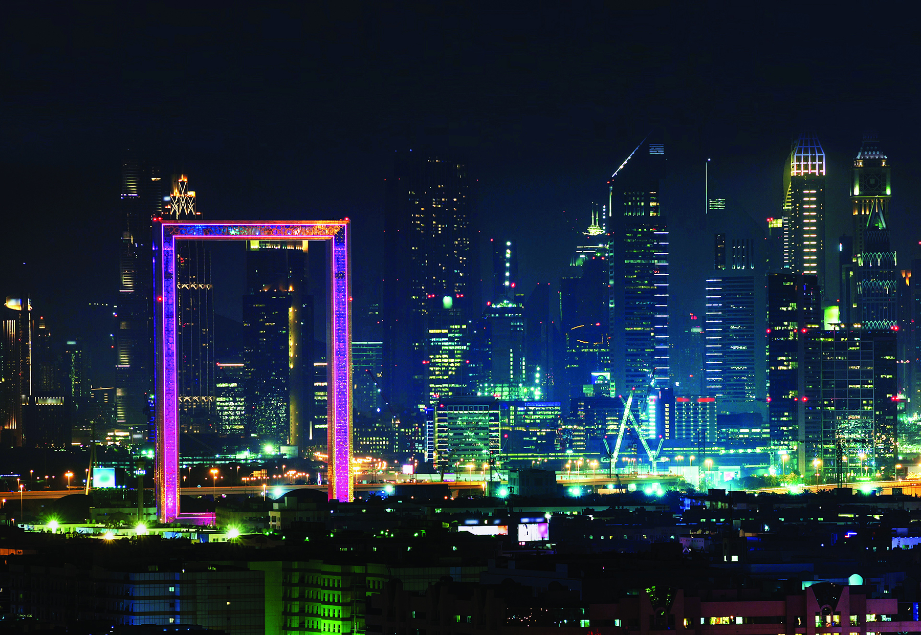 مليوني زائر في عام واحد لرؤية «برواز دبي»