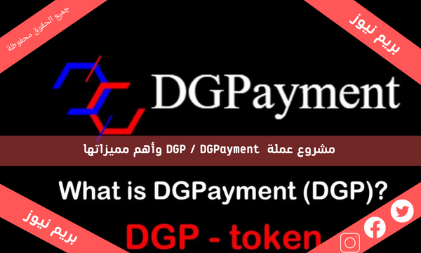 مشروع عملة  DGP / DGPayment وأهم مميزاتها