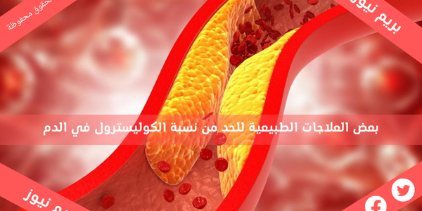 بعض العلاجات الطبيعية للحد من نسبة الكوليسترول في الدم
