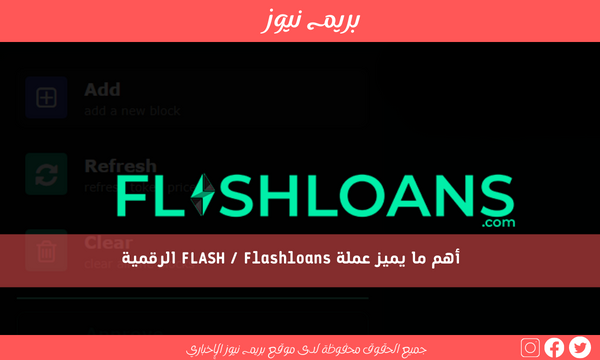 أهم ما يميز عملة FLASH / Flashloans الرقمية