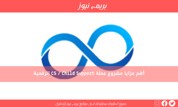 أهم مزايا مشروع عملة CS / Child Support الرقمية